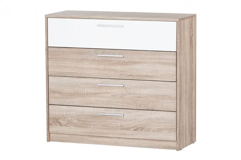 Commode 4 tiroirs Milo 06, l98xA38xH90 cm