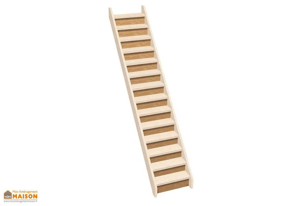 Kit Contremarches Echelle de Meunier Normandie Droite