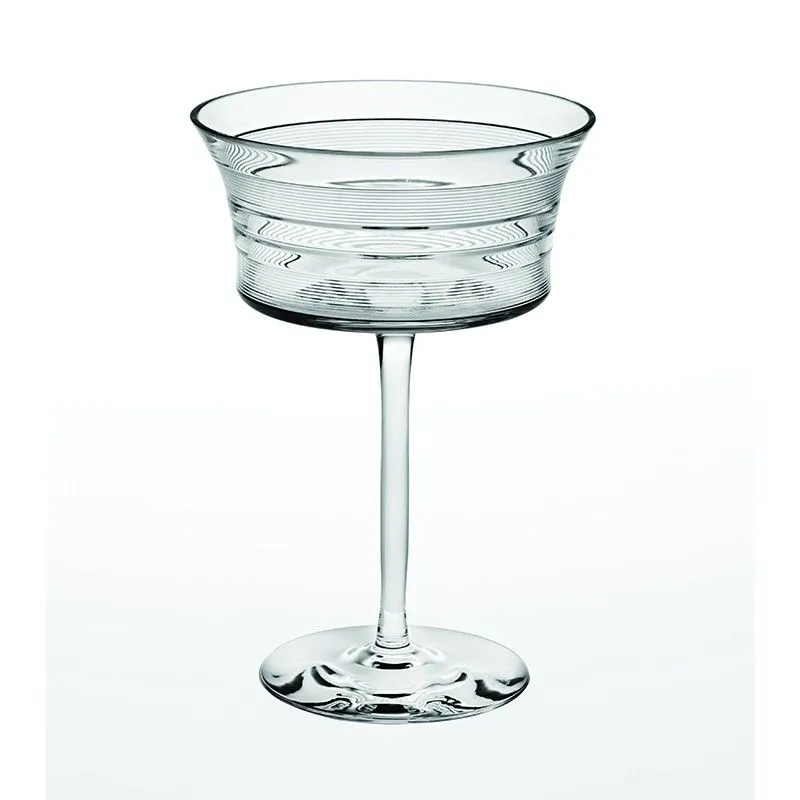 Verre à martini en cristal incolore, Ø 11,4 x 16 cm | Vinyle