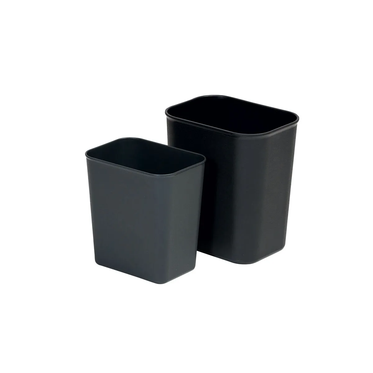 Corbeille 6,6L en polypropylène noir