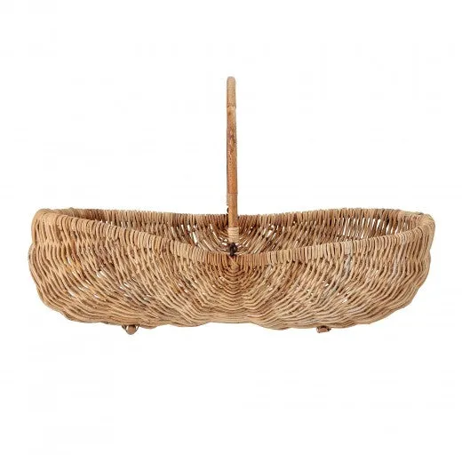 Panier de rangement en osier, Deng Natur, l80xA36xH25 cm