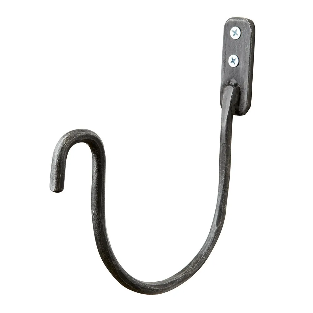 Crochet en métal Noir pour suspendre pot ou luminaire