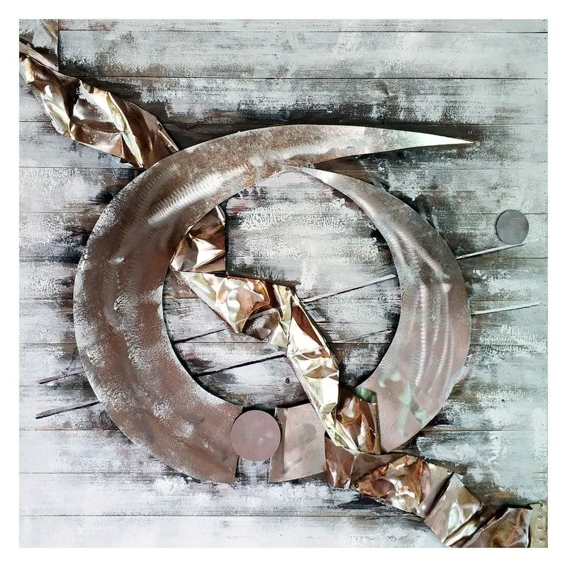 Peinture abstraite (100 x 100 cm) | Série abstraite