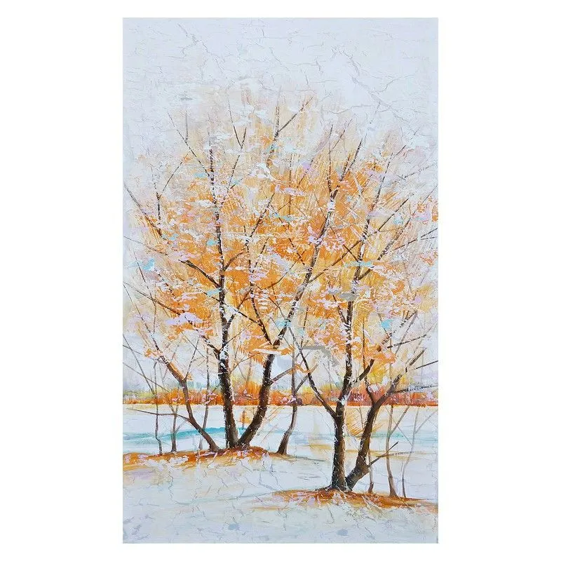 Cadre d'arbres d'automne (60 x 100 cm) | Série Nature