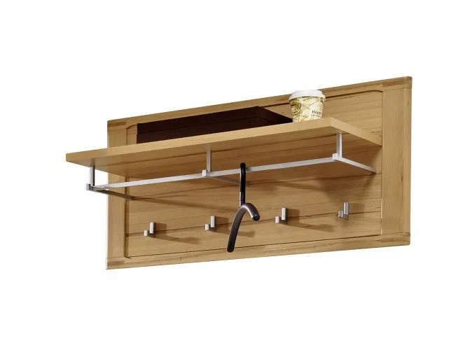 Cintre avec étagère palette, Natur Plus, l90xA32xH45 cm