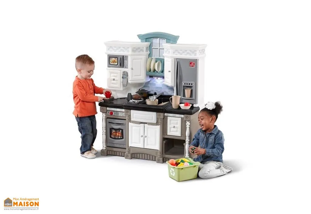 Cuisine de Rêve Toute Equipée et Interactive pour Enfants