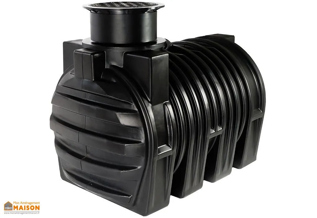 Cuve Récupération d'Eau Enterrée 3300l Kit Complet U1.1