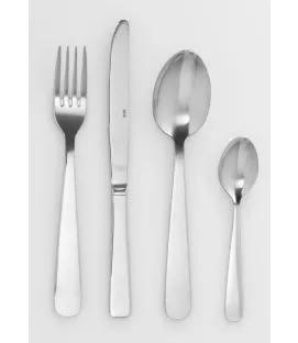 Couteau de table monobloc cranté 22 cm Ecomax Essentials Collection