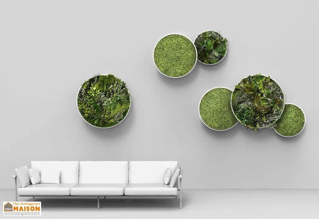 Décoration murale végétale ∅ 90,5cm – G-Circle standard