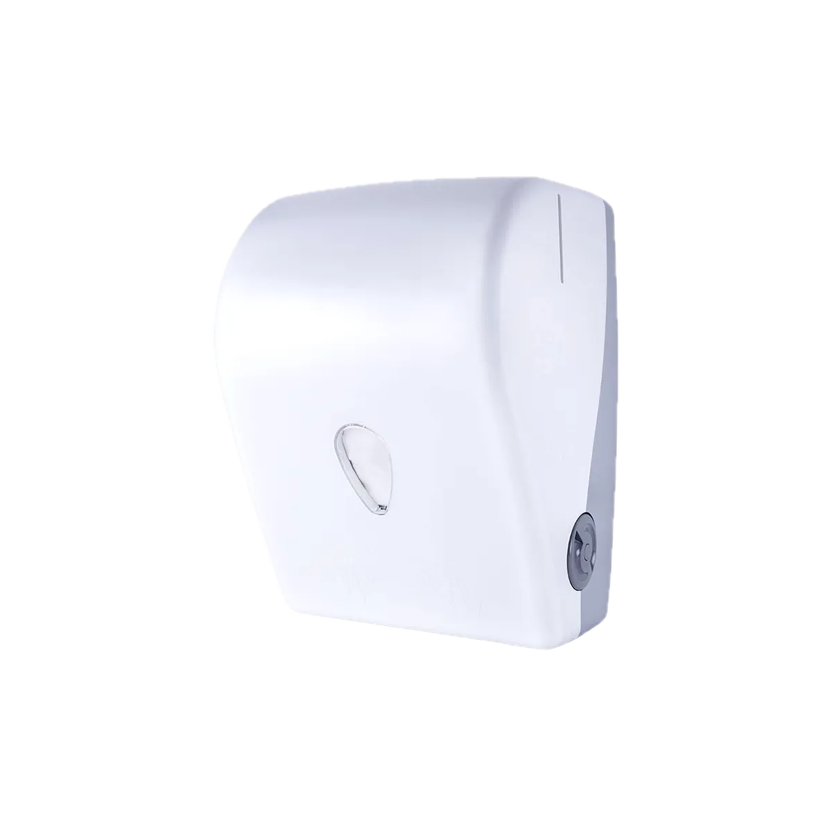 Distributeur papier essuie mains rouleaux autocut a découpe automatique