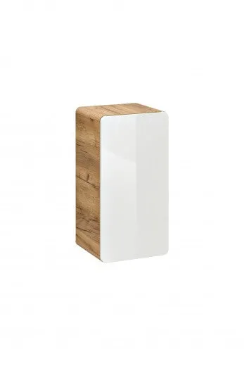 Meuble de salle de bain 1 porte, Aruba, l35xA32xH68 cm