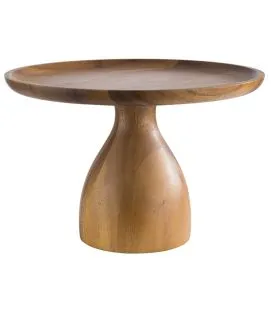Présentoir à pâtisserie acacia Ø 240 mm 160 mm Acacia Aps