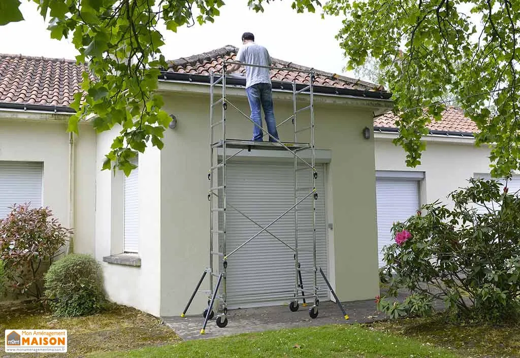 Echafaudage Aluminium Quad'UP 4,70 m
