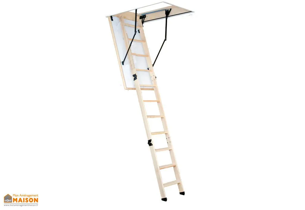 Escalier Escamotable Isolé 140x70 en Bois