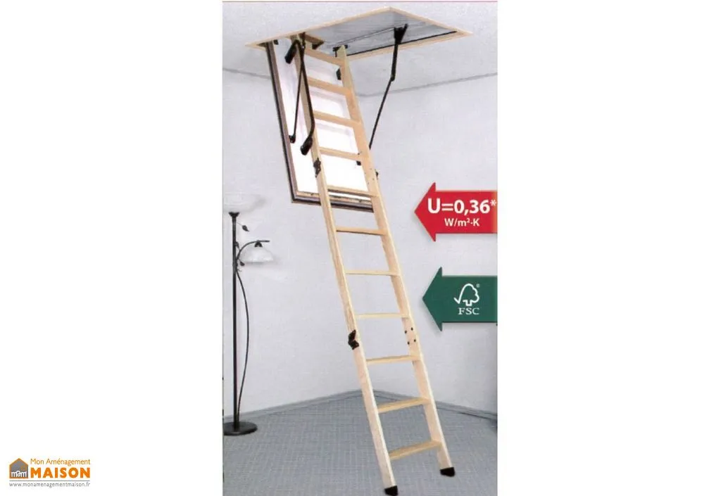 Escalier Escamotable Trappe Isolée 86mm RT2012