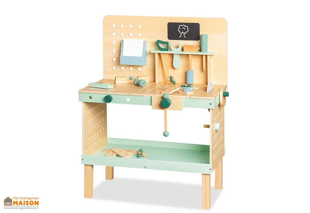Etabli Enfant en Bois avec Outils – Jupp