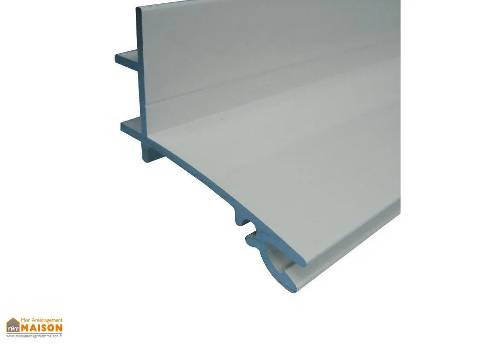 Profil faitière supérieur pour polycarbonate 16/32 mm - sur mesure