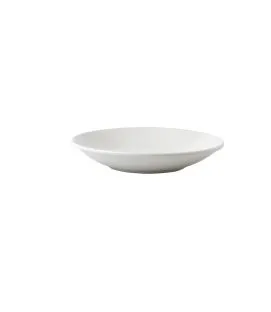 Assiette creuse rond blanc porcelaine Ø 24,3 cm Evo Pearl Dudson