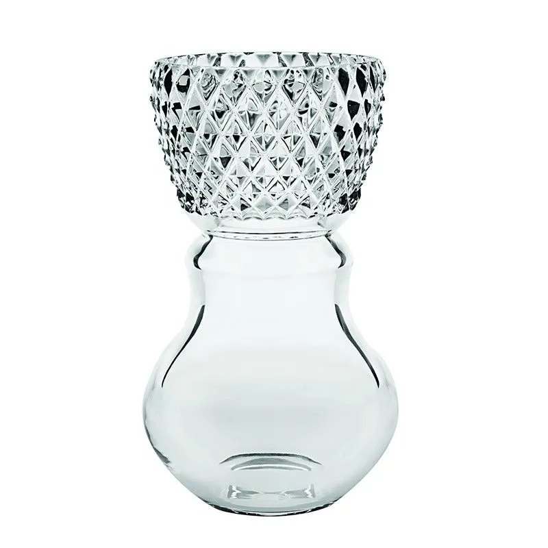 Vase L en verre transparent, Ø 18,9 x 32 cm | Boréal