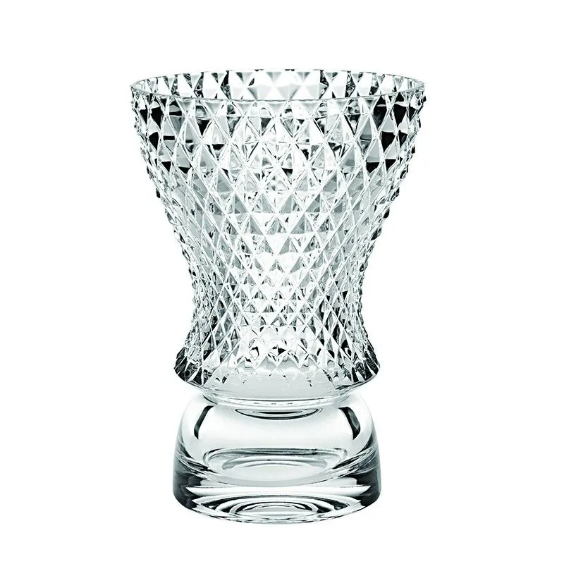 Vase en verre transparent M, Ø 19,2 x 26,8 cm | Boréal