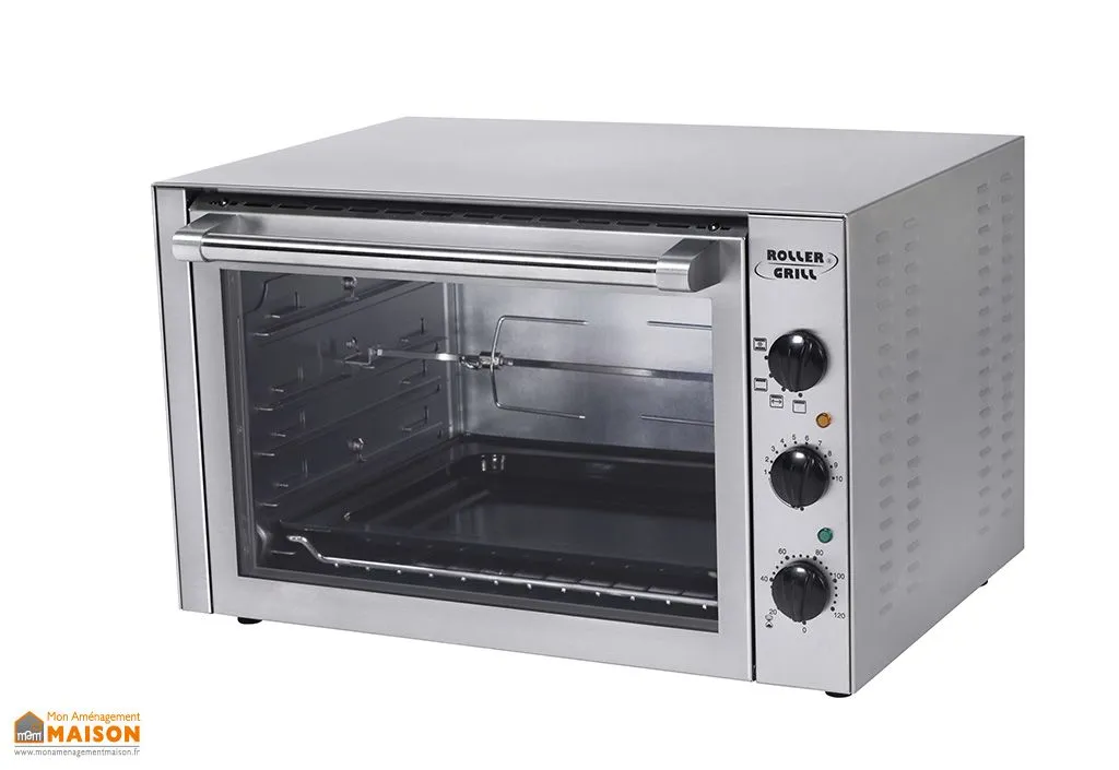 Four multifonctions électrique en inox TQ 380 – 38 litres