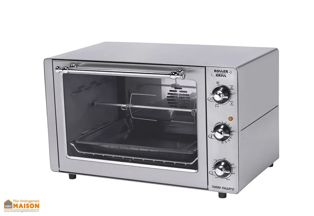 Four multifonctions électrique en inox TQ 300 – 34 litres