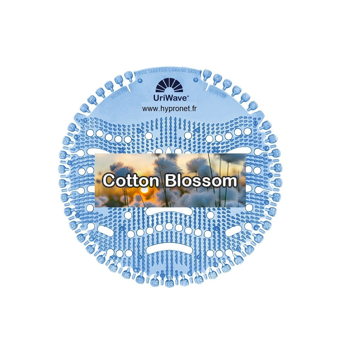 URIWAVE Grille urinoir Cotton Blossom