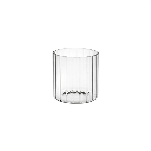 ALE Import Cylinder Optical Glass Confetti Holder H 100 Mm D 100 Mm Tr