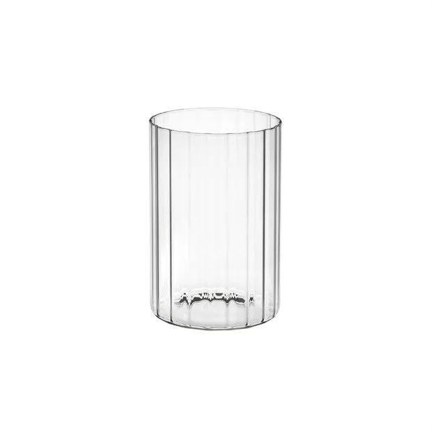 ALE Import Cylinder Optical Glass Flower Holder H 150 Mm D 100 Mm Tran