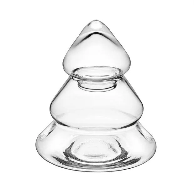 ALE Import Christmas Tree H 160 Mm D 130 Mm Glass