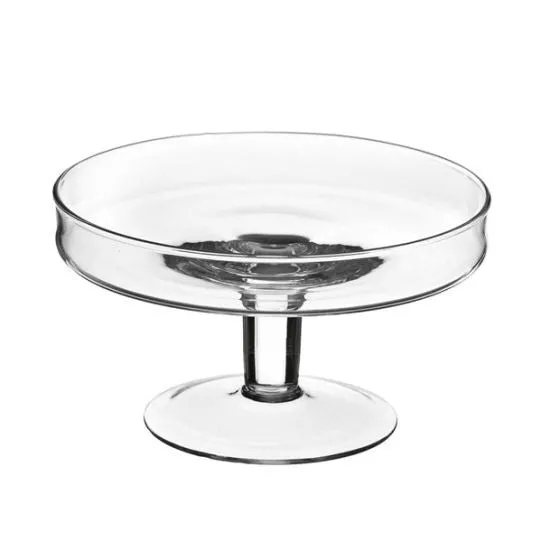 ALE Import Glass Stand H 100 Mm D 160 Mm Transparent