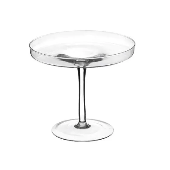 ALE Import Glass Stand H 130 Mm D 150 Mm Transparent