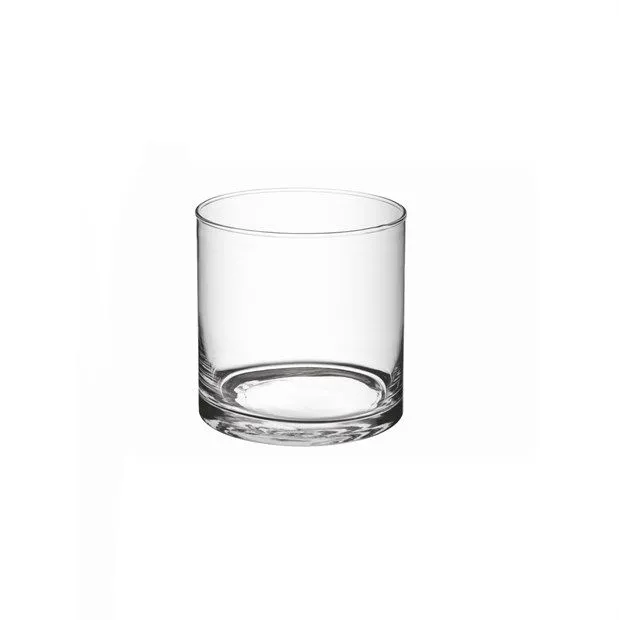 ALE Import Hot Cut Glass Cylinder H 120 Mm D 120 Mm