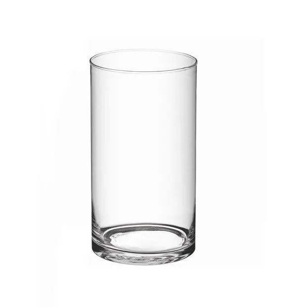 ALE Import Hot Cut Glass Cylinder H 200 Mm D 120 Mm
