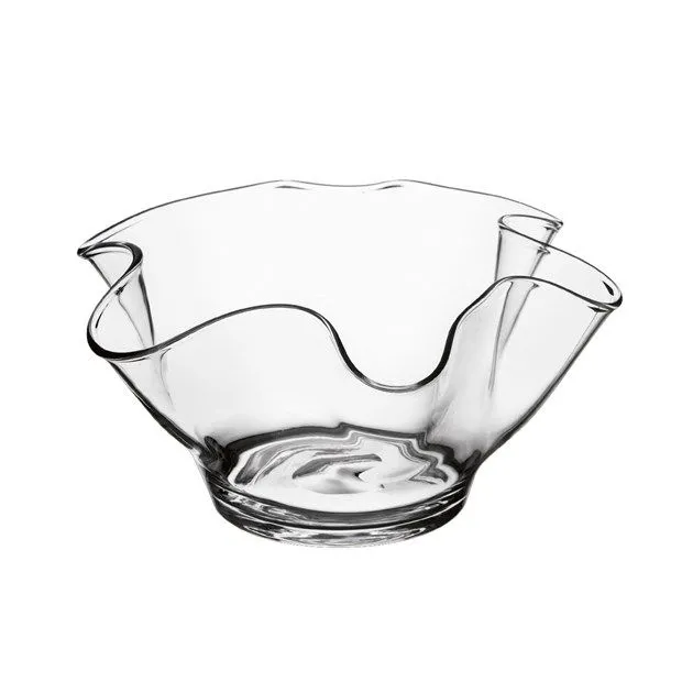 ALE Import Scalloped Glass Vase Confetti Holder H 145 Mm D Max 280 Mm