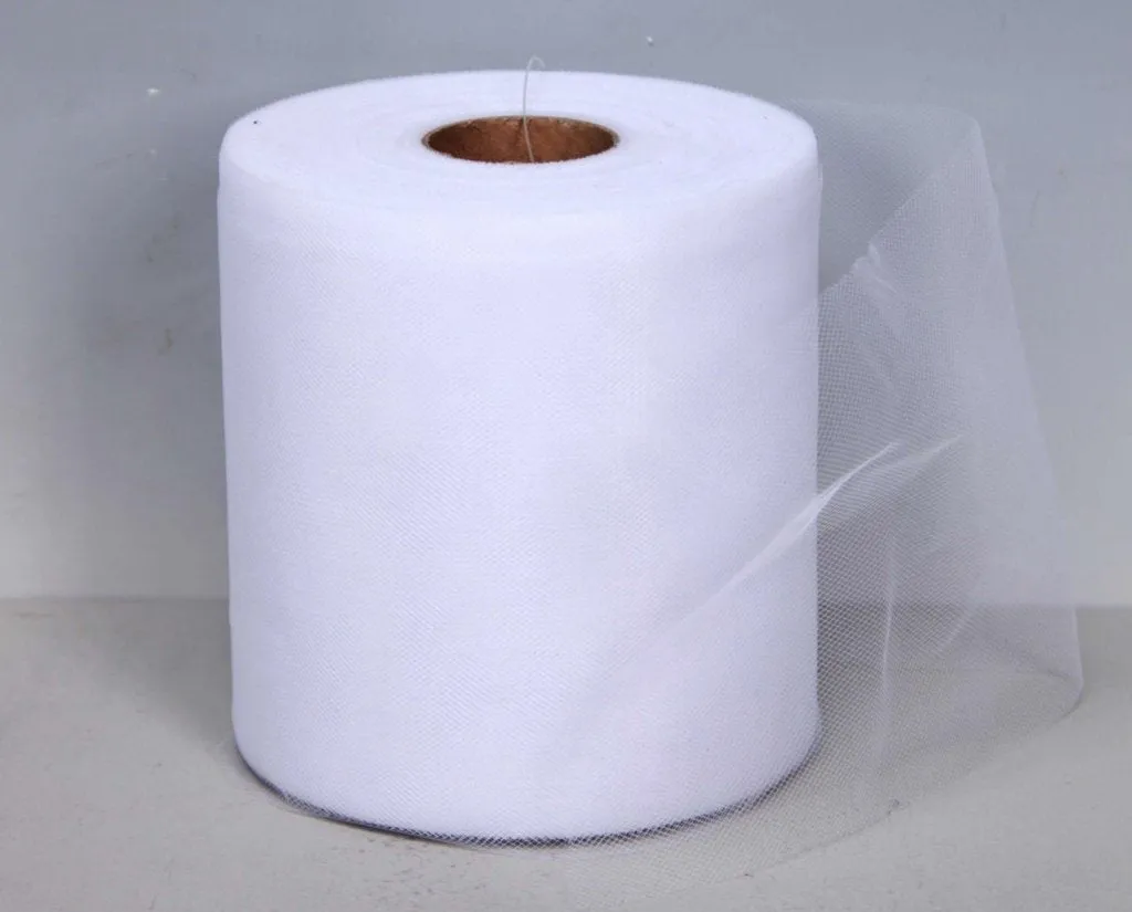 ARPIMEX Tulle Roll H 12.5 cm L 100 mt White