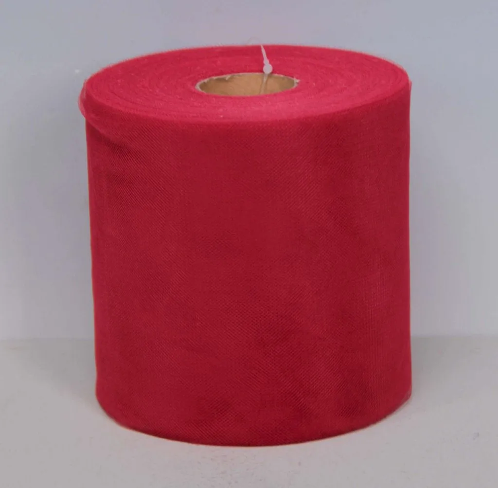 ARPIMEX Tulle Roll H 25 Cm L 100 Mt Red