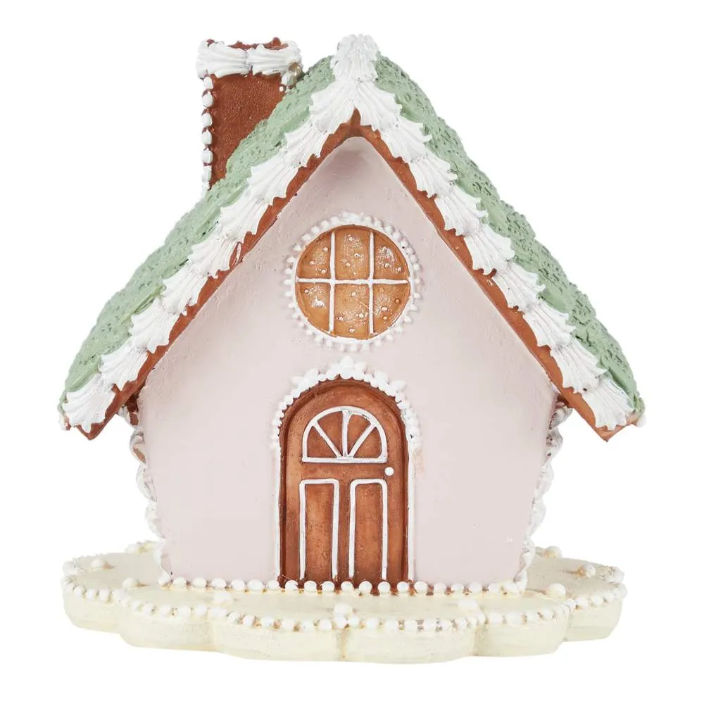 ARPIMEX Candy Christmas House 12 x 12 x 12 Cm Resin