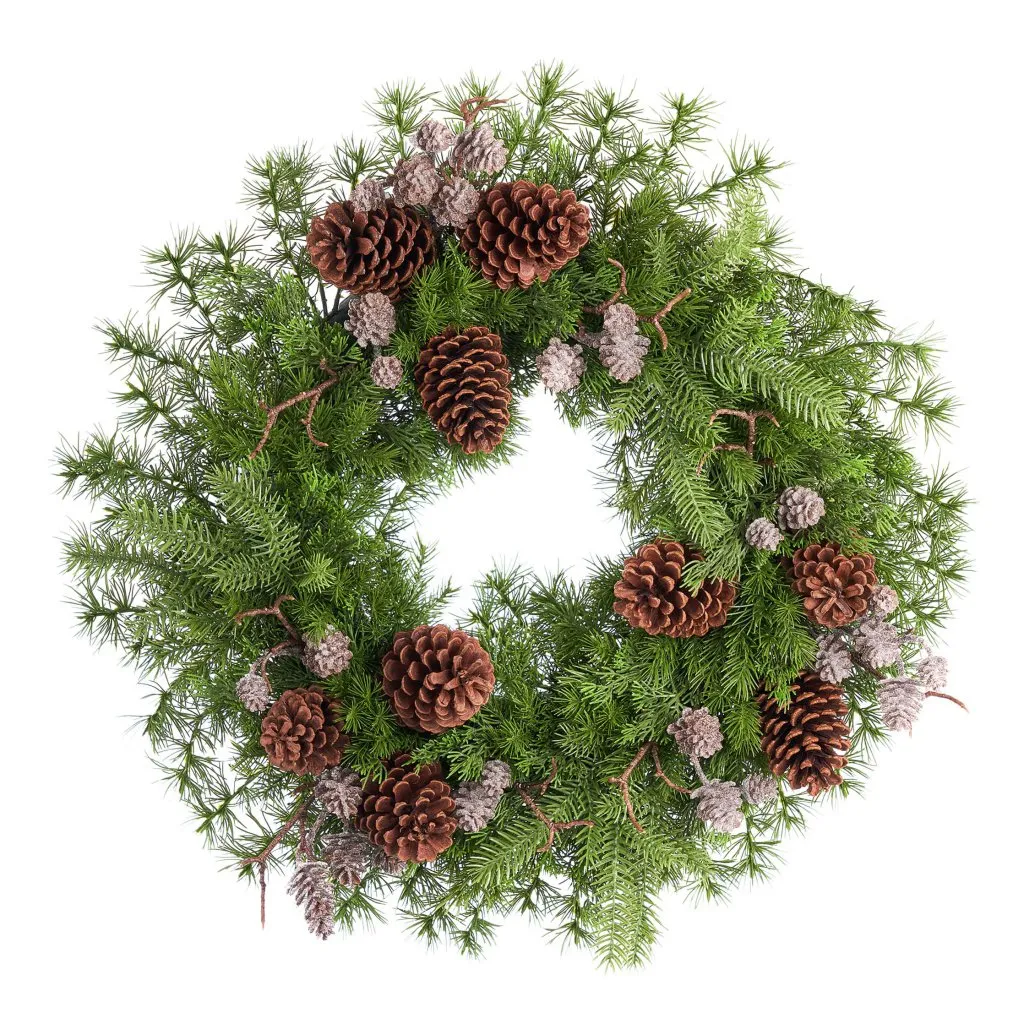 ARPIMEX Christmas Wreath Pine Harmony D 62 Cm with Pine Cones