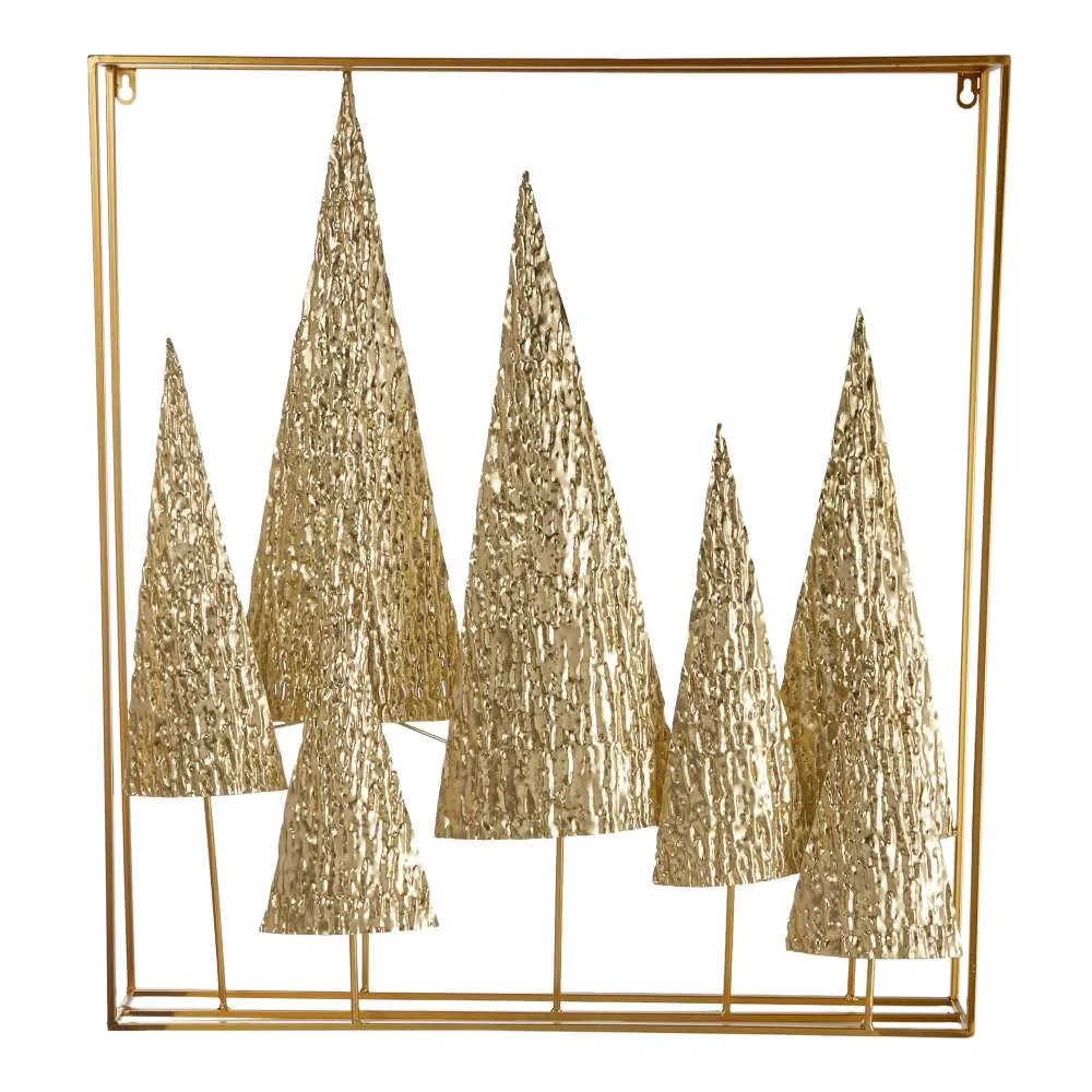 ARPIMEX Christmas Tree Decorations 68 x 10 x 75 Cm Gold Metal