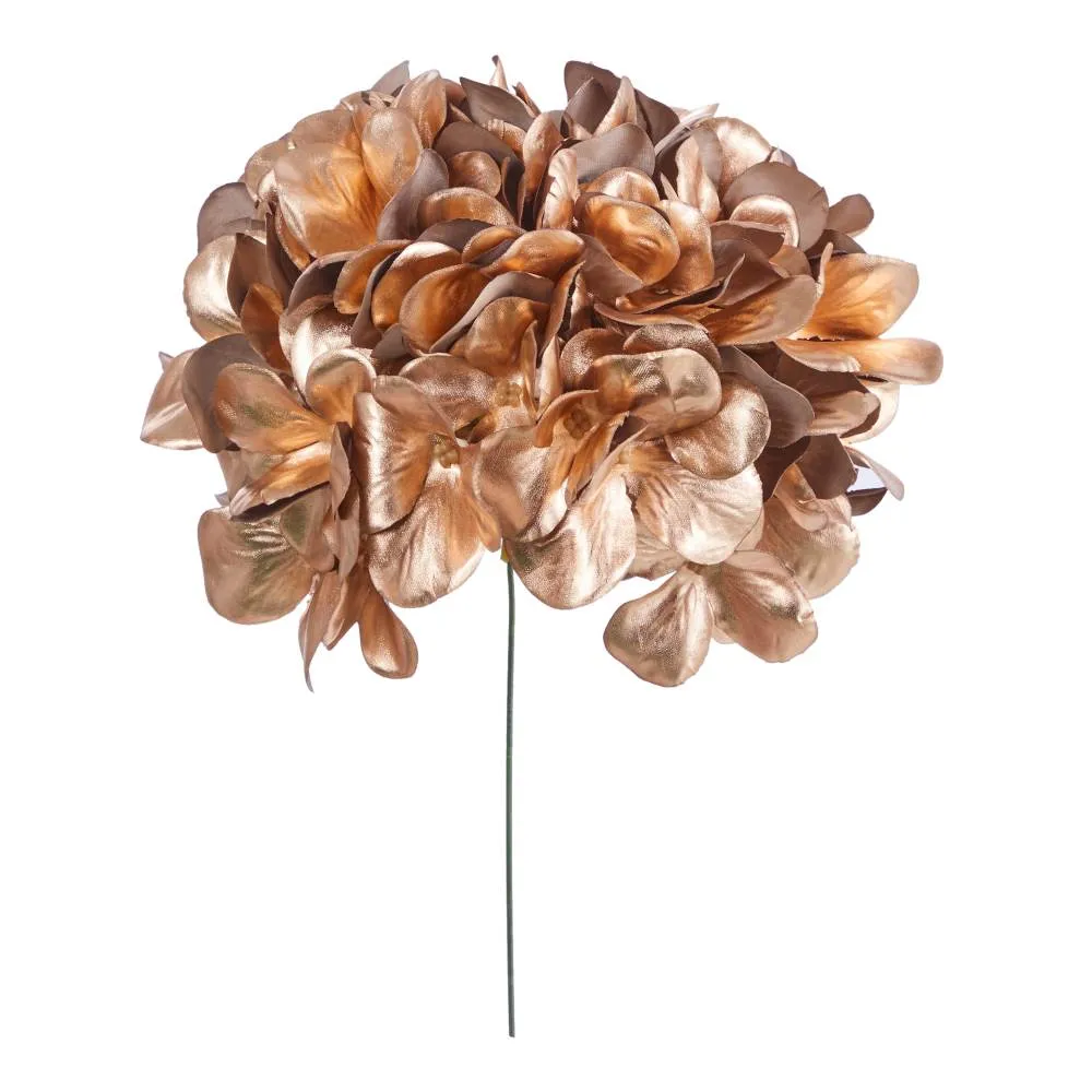 ARPIMEX Pick Hydrangea Metallic H 28 Cm Gold