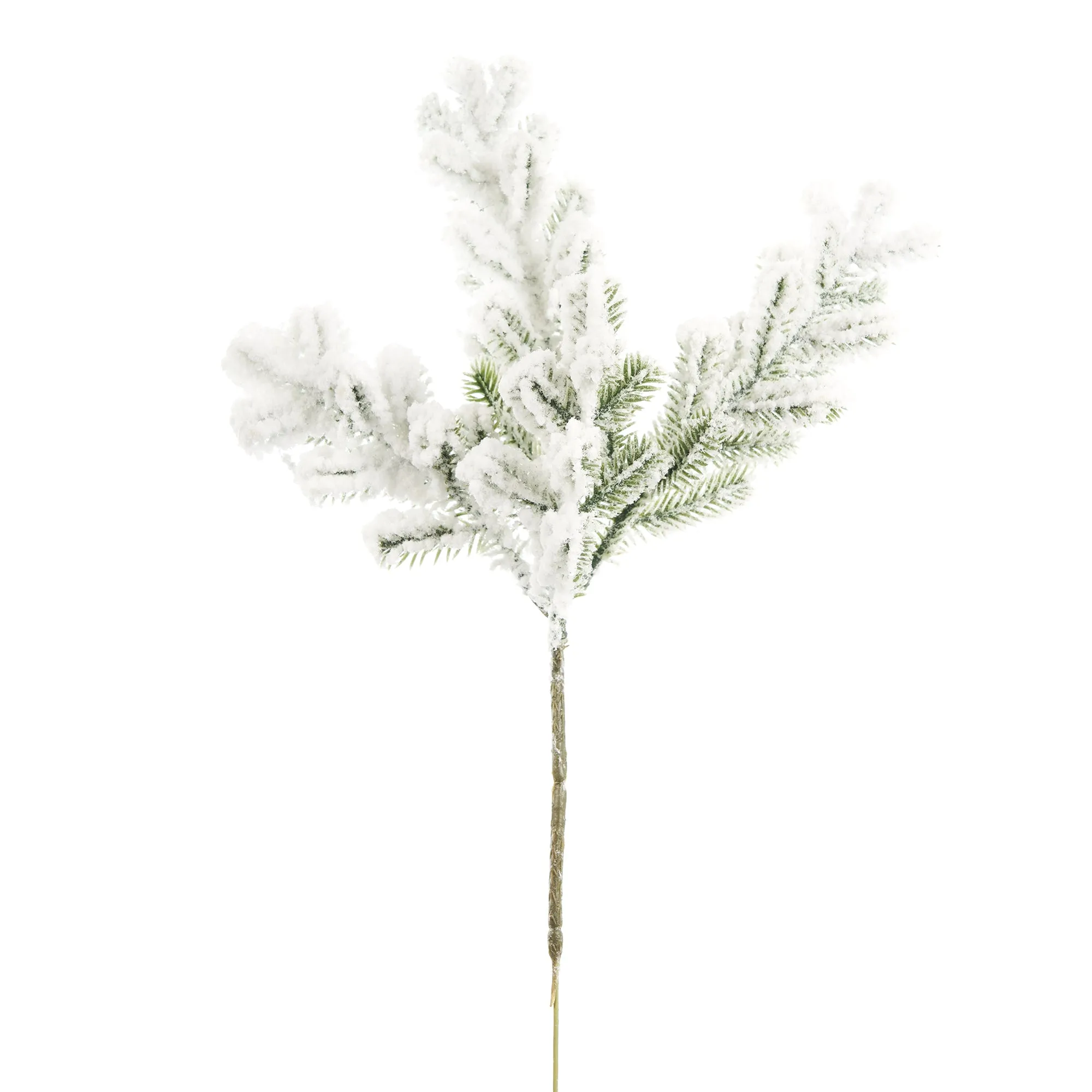 ARPIMEX Christmas Pine Sprig Winter Majesty 28 Cm Snowy White