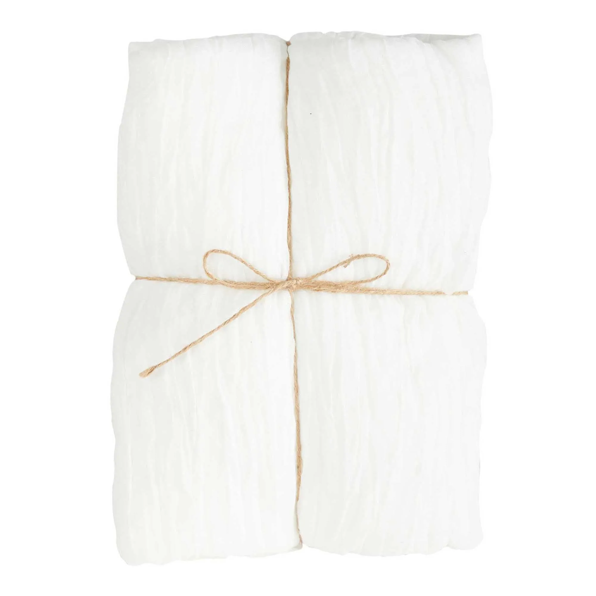 ARPIMEX Organza Christmas Cloth H 90 Cm L 3 Mt White