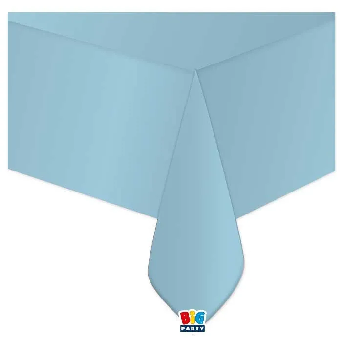 Big Party Tablecloth TNT 160 x 260 cm Light Blue Powder