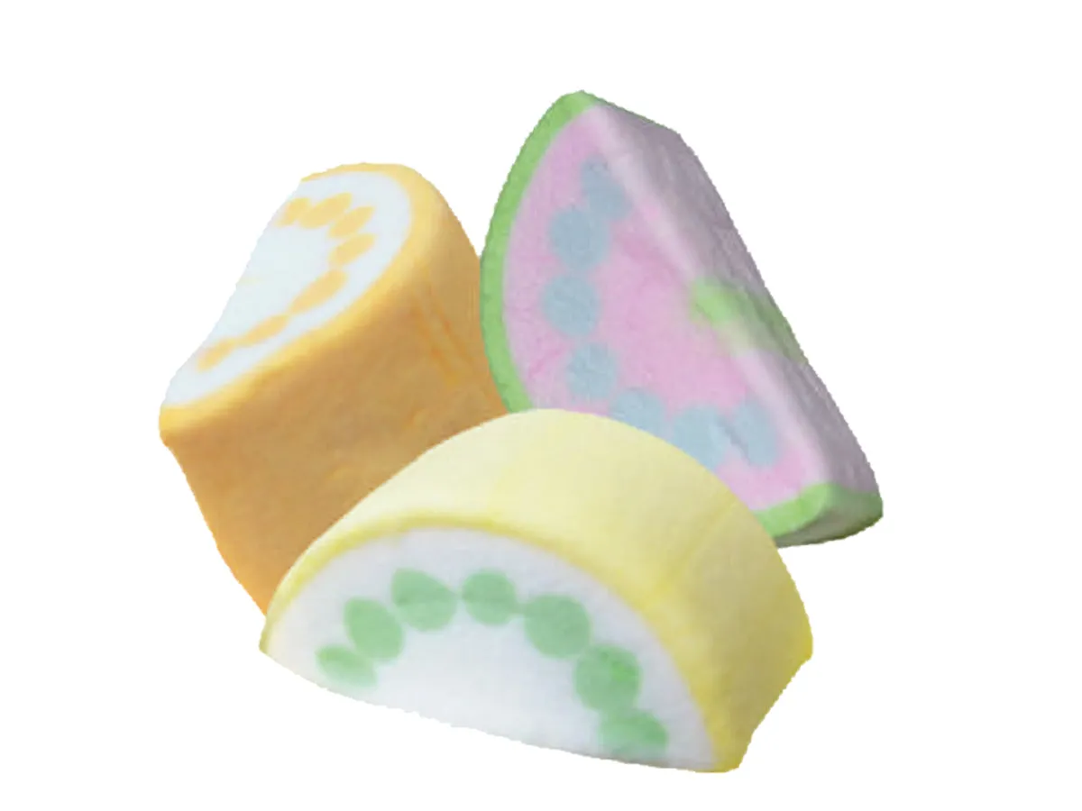 Biribaò Marshmallows Slices Mix Bulgari Bag 1 Kg