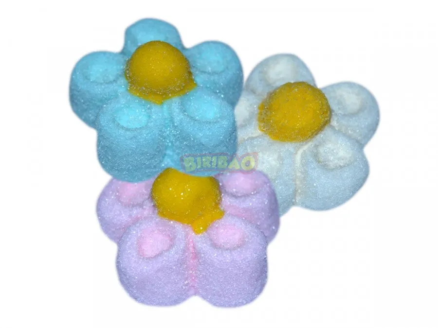 Biribaò Marshmallows Assorted Daisies Bulgari Bag 900 Gr