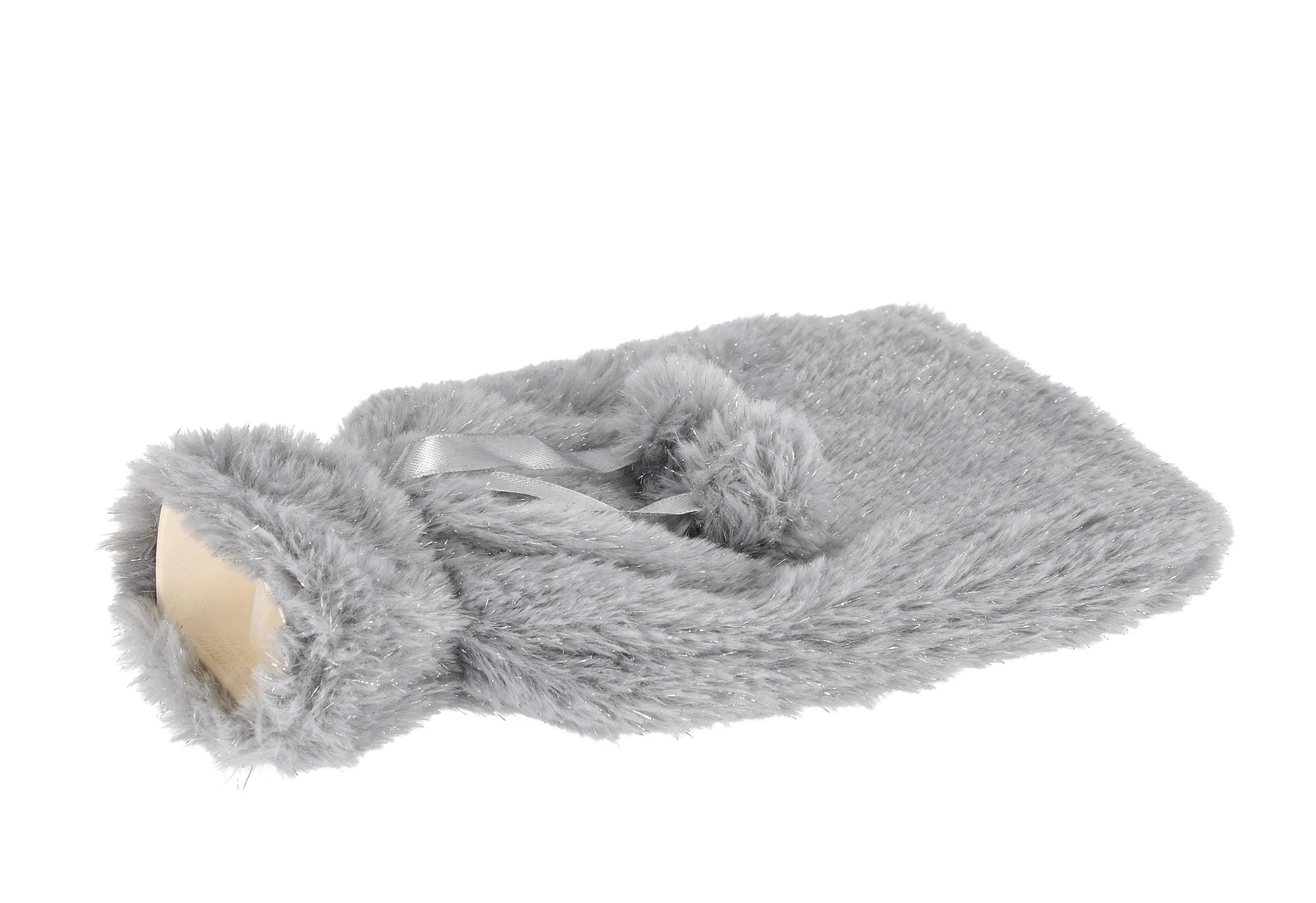 Bizzotto Hot Water Bottle Christmas Ginger Grey 1 Lt