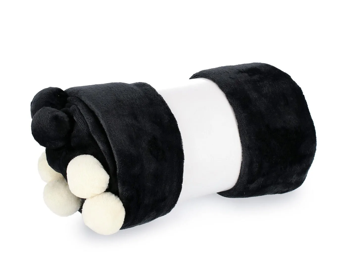 Bizzotto Plaid Pompom Christmas 150 x 200 Cm Black