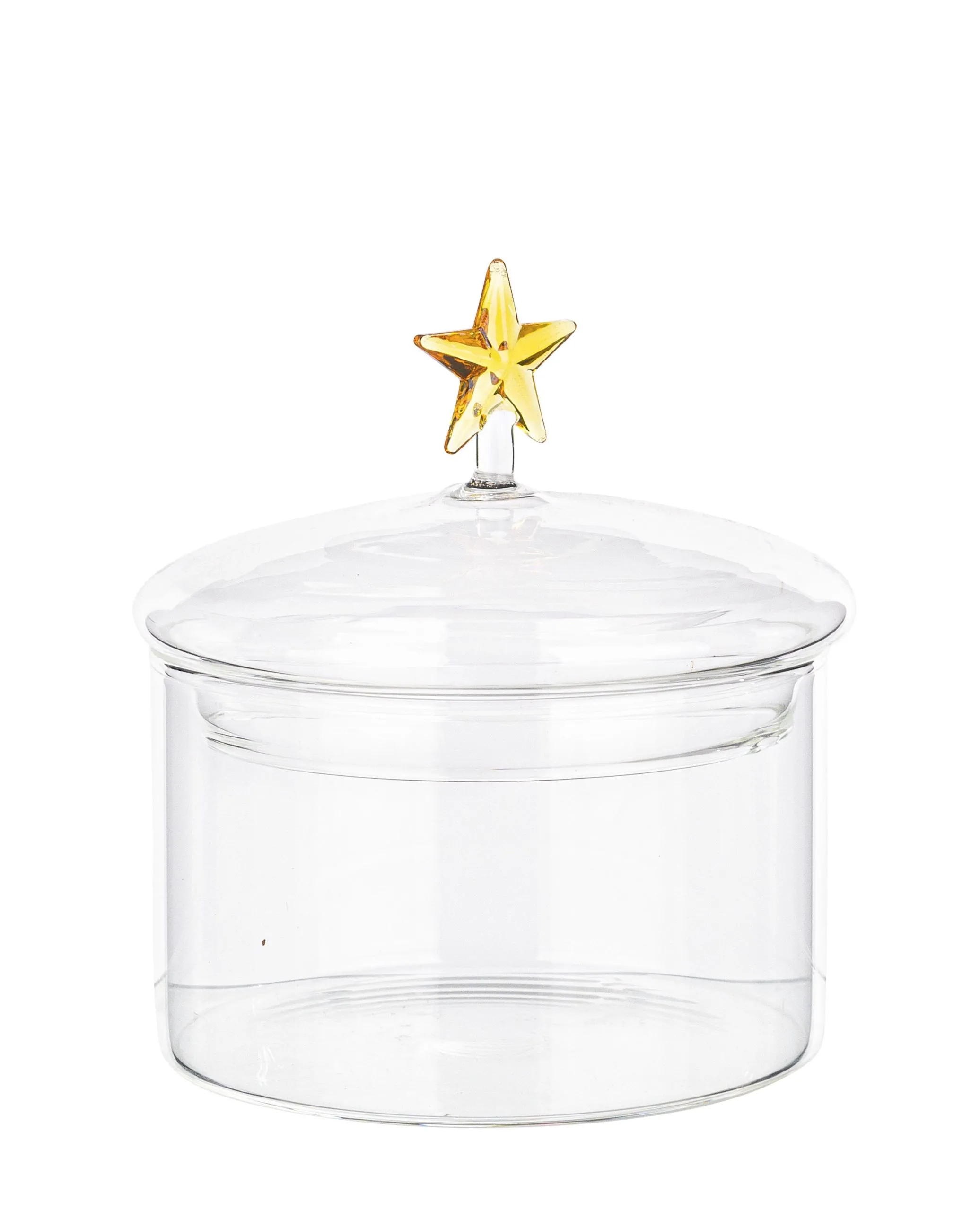Bizzotto Astrea Christmas Vase with Glass Star H 11 Cm D 10 Cm