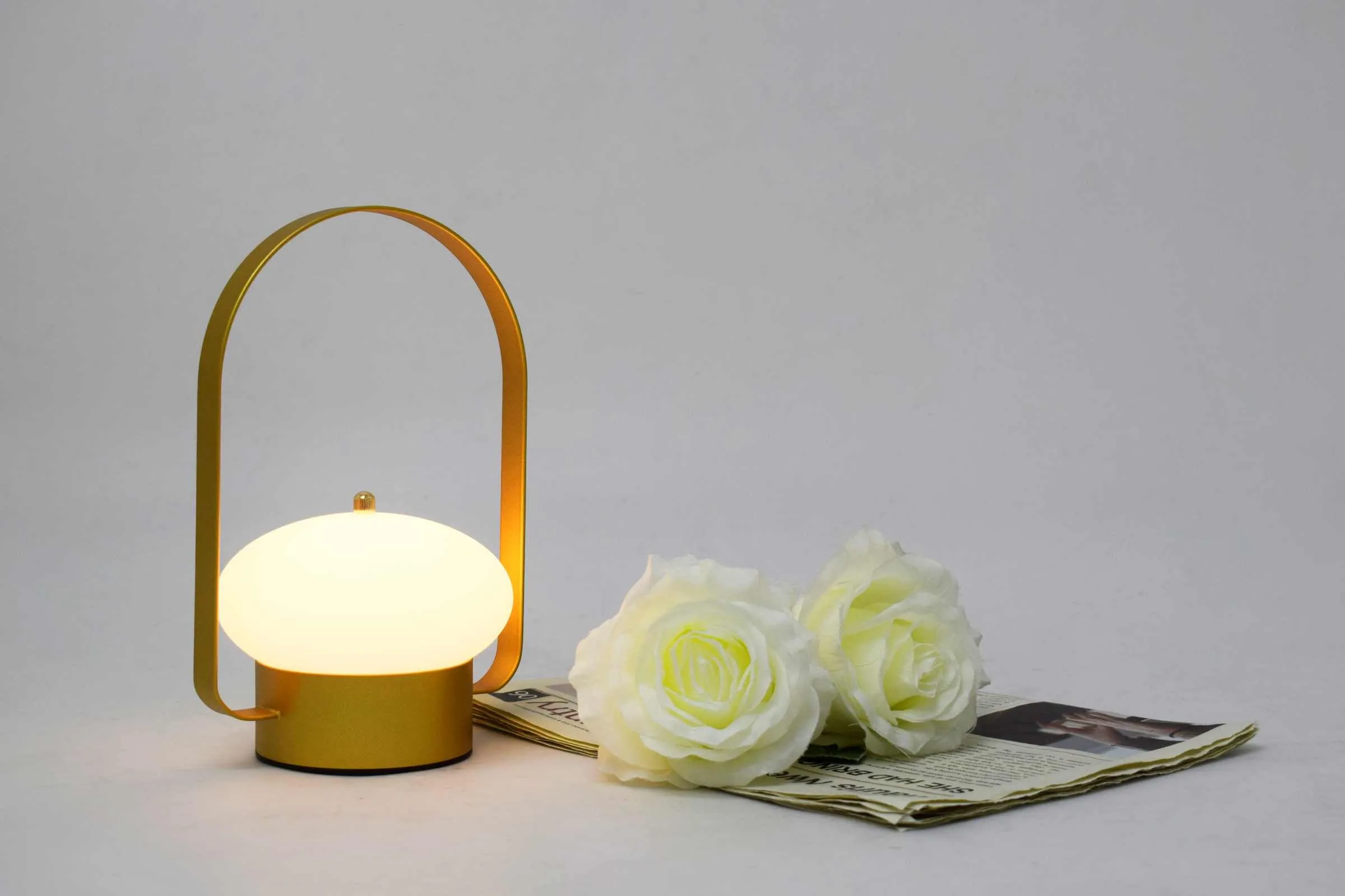 BONTURI CASA HOME DECORATION 22cm Gold Arc Lamp